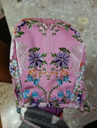 Traje Fallera con Manteletas y Capota