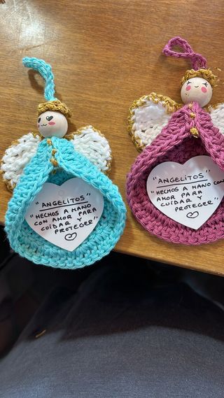 Angelitos de la Guarda Tejidos