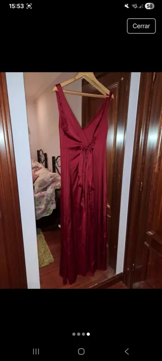 Vestido de fiesta rojo
