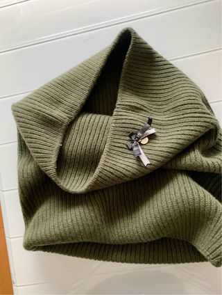 Patrizia Pepe scaldacollo verde oliva