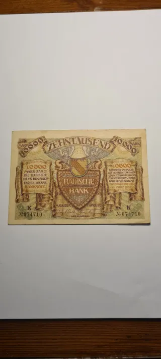 Billete 10000 Marcos