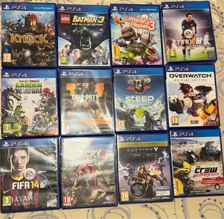 Ps4 500gb + 2 mandos + 15 juegos