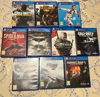 Ps4 500gb + 2 mandos + 15 juegos