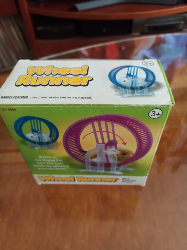 Rueda para hámster (juego) Wheel runner.