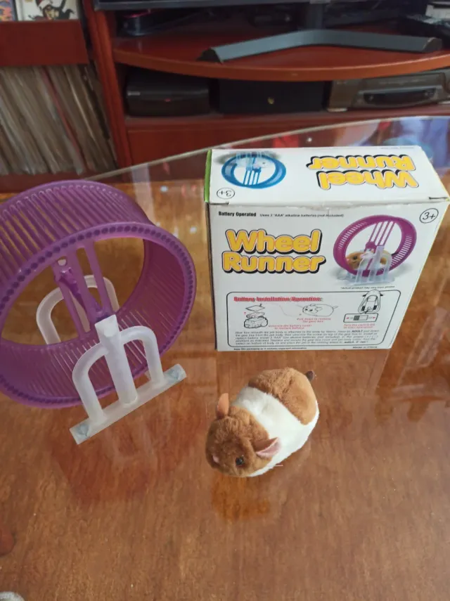 Rueda para hámster (juego) Wheel runner.