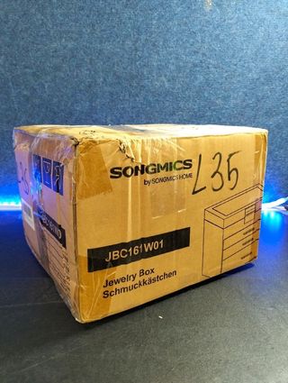 Caja de Joyas SONGMICS 4 Niveles Blanca