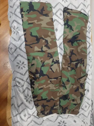 Pantalones Snowboard/Esquí Talla L Camuflaje