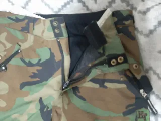 Pantalones Snowboard/Esquí Talla L Camuflaje