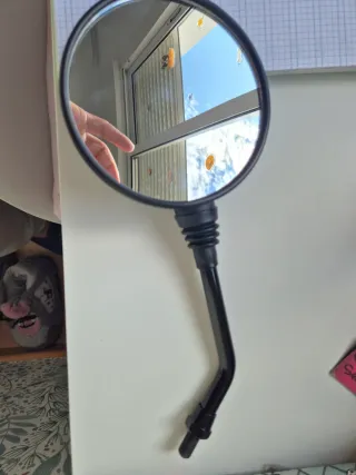 Espejo moto clásico