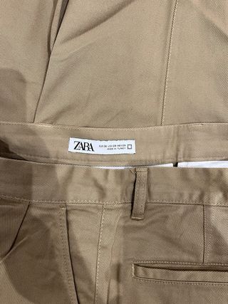 Pantalón chino Zara marrón