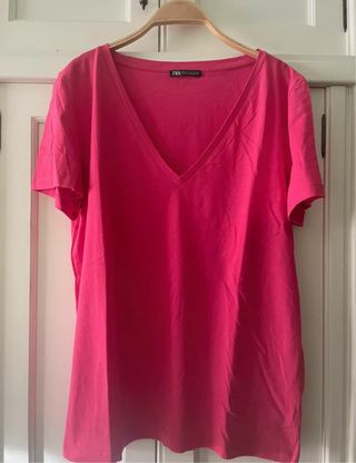 Camiseta básica de Zara