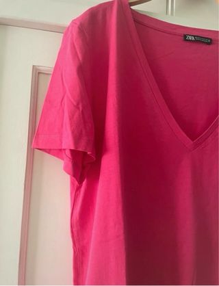 Camiseta básica de Zara