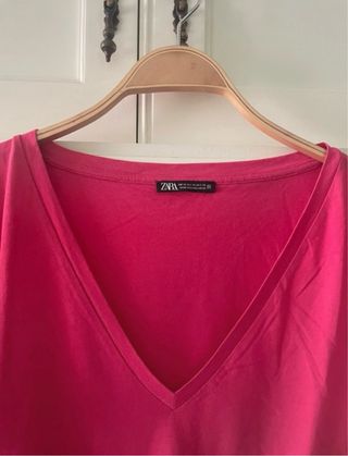 Camiseta básica de Zara