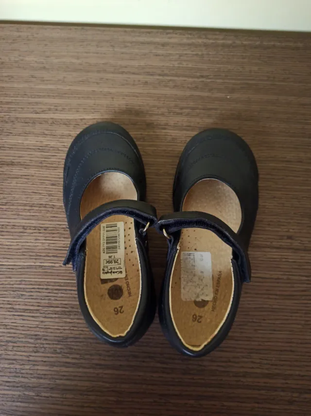 Zapato escolar niña piel Talla 26