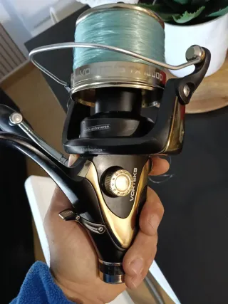 3 Carretes Pesca Vorteks TX10000 con Hilo Climax