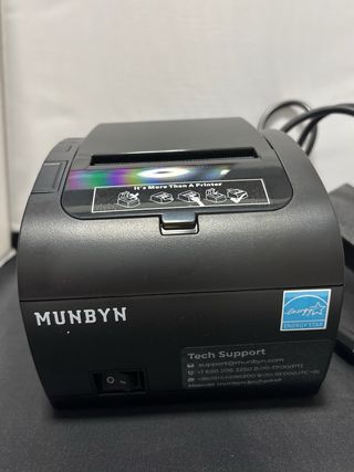 Impresora de tickets MUNBYN Negra