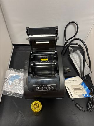 Impresora de tickets MUNBYN Negra