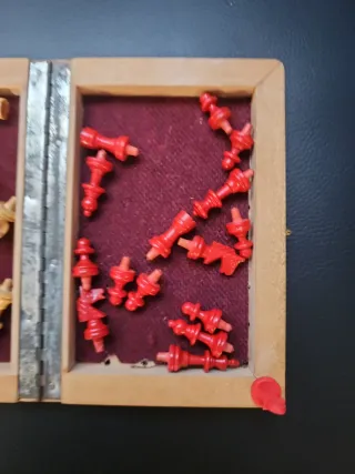 Ajedrez de viaje plegable