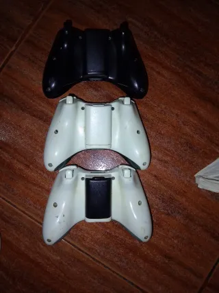 Mandos Xbox 360 (Negro y Blanco)