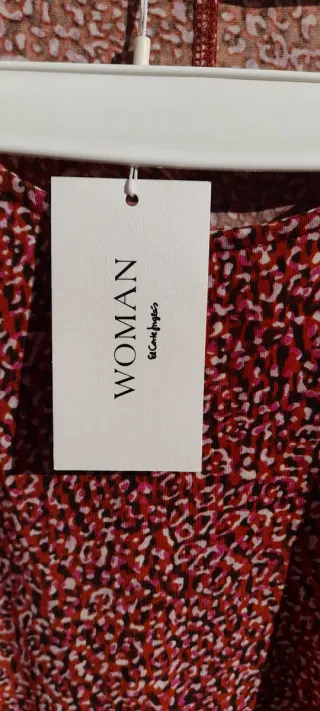 Vestido estampado mujer talla XXXL