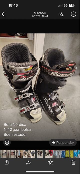 Botas de esquí Nordica