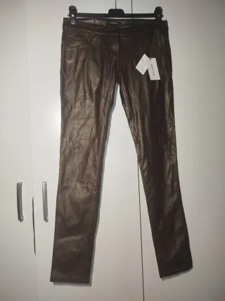 Pantaloni Denny Rose donna marrone taglia M