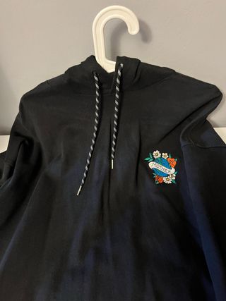 Sudadera Quiksilver Negra Talla XS