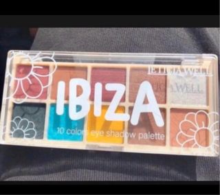 Paleta Sombra Ibiza Leticia Well 10 Colores