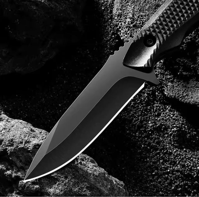 Coltello Tattico per Bushcraft, Caccia, Campeggio ed EDC