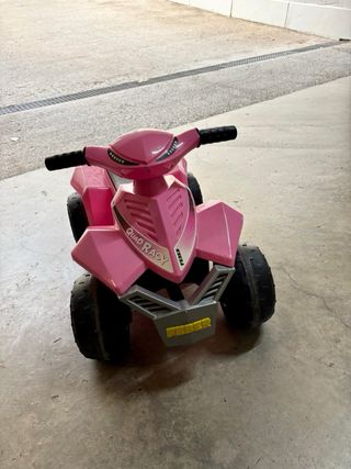 Quad infantil rosa Quad Racy