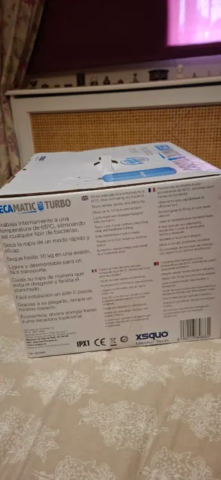 Secadora Portátil Secamatic Turbo