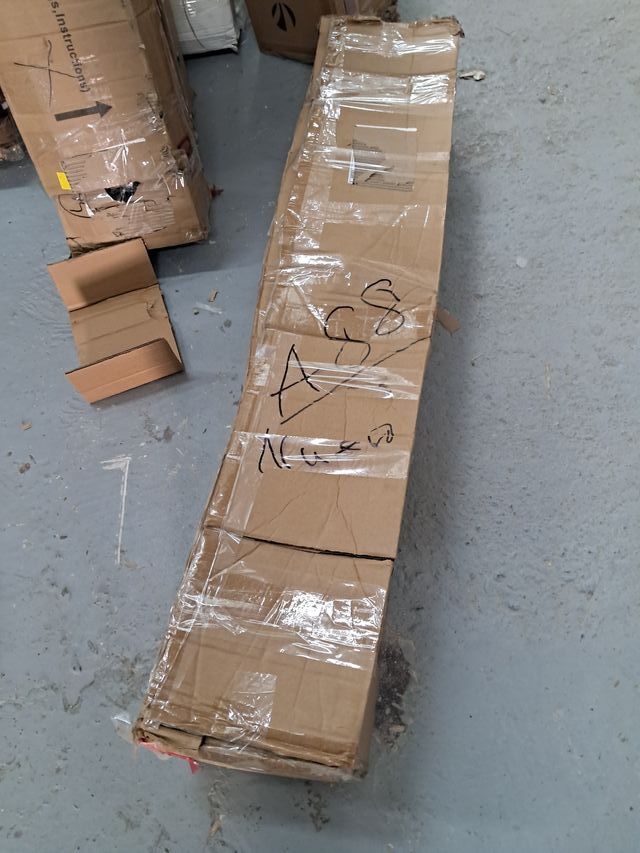 Amazon Basics medianas Hamaca de tela con soporte, Abigarrado, 300 x 117 x 100 cm