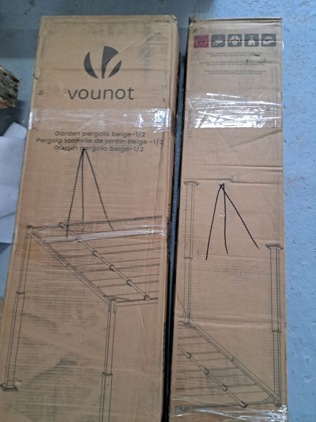 Pérgola Autoportante con Techo Retráctil 3x3m, Carpa