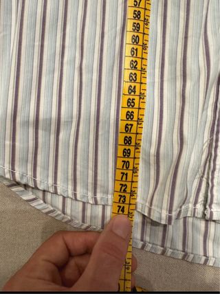 Camicia Napapijri righe blu/marrone