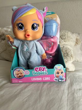 Cry Babies Muñeca Jenna Loving Care