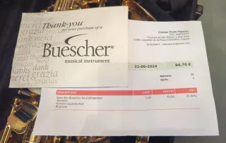 Saxofón Alto Buescher
