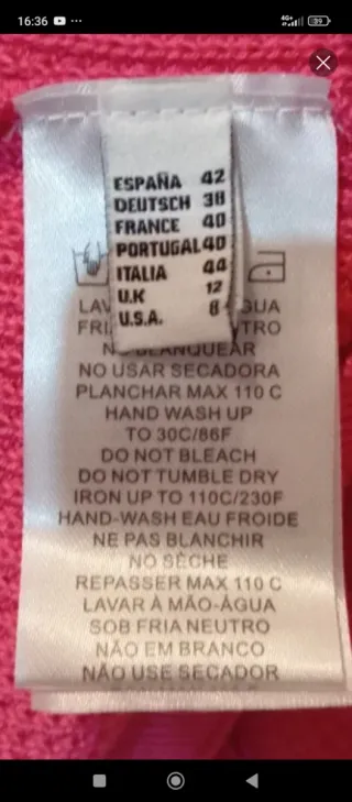 Blusa rosa Javier Simorra