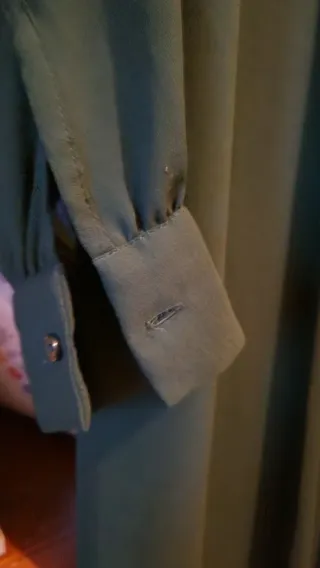 Vestito H&M verde al ginocchio