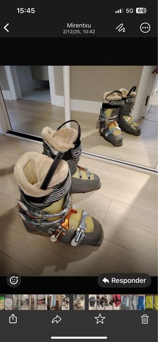 Botas de esquí mujer talla 38