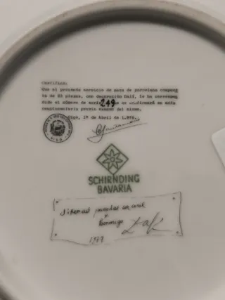 Porcelana Salvador Dalí