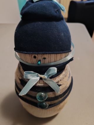 Pupazzo fermaporte fatto a mano