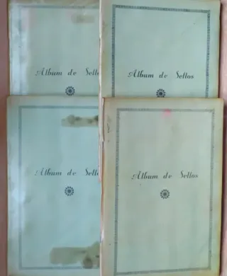 Gran lote de sellos usados.