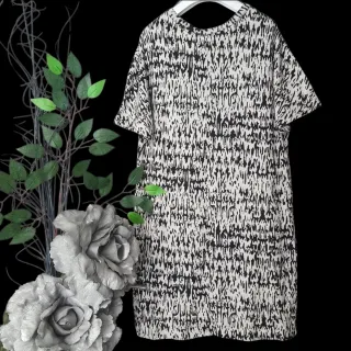 Vestido de punto Zara M