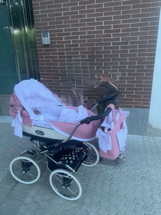 Carro Bebecar Capazo + Silla Ropa Hecha Mano