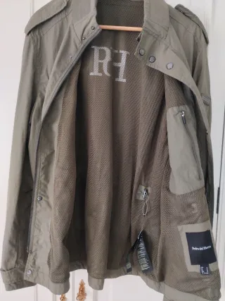 Chaqueta verde militar