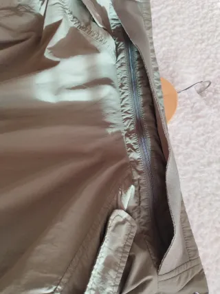 Chaqueta verde militar