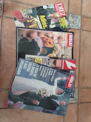 Revistas antiguas del hola y pronto