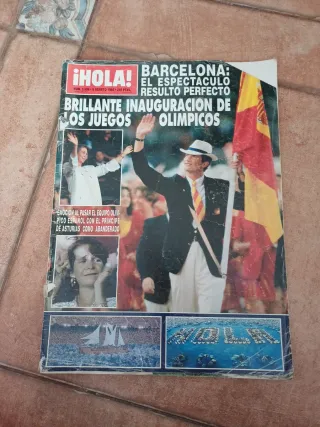 Revistas antiguas del hola y pronto