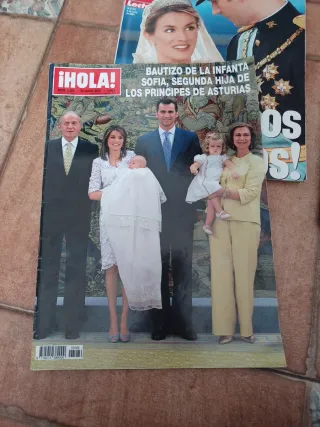 Revistas antiguas del hola y pronto