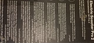 Patinete Eléctrico Xiaomi Pro 2